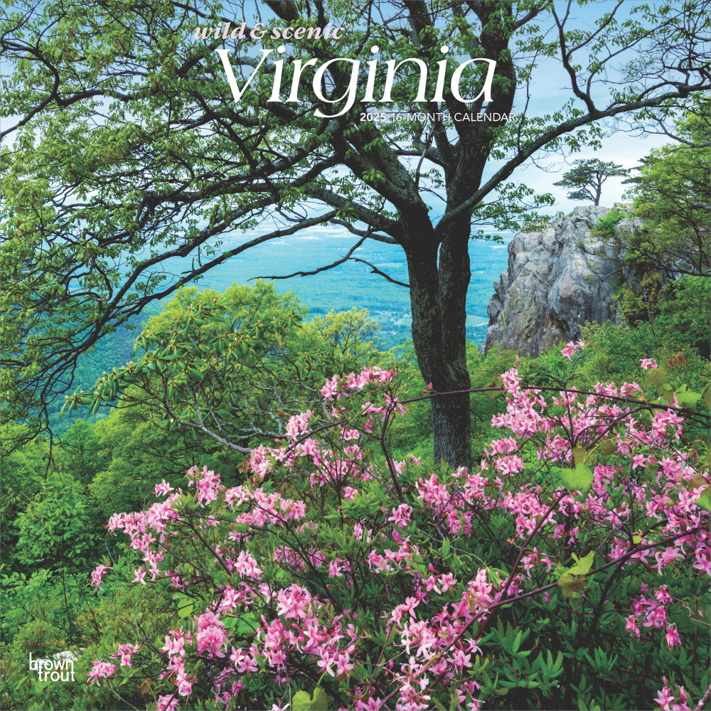 2025 BrownTrout Virginia Wild & Scenic Monthly Plastic-Free