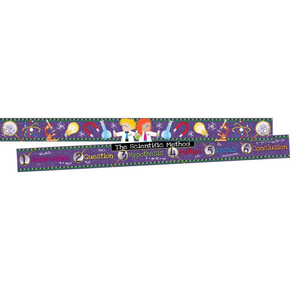 Barker Creek Double-Sided Straight-Edge Border Strips, 3" x
