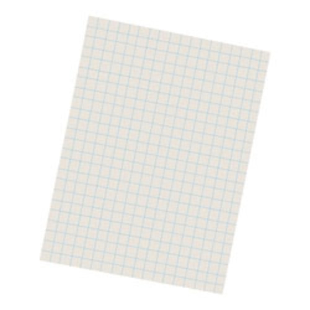 Pacon® Quadrille-Ruled Heavyweight Drawing Paper, 1/2"