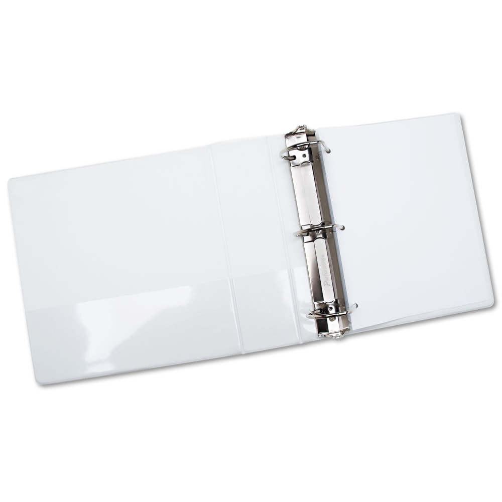 SKILCRAFT View 3-Ring Binder, 2 1/2" D-Rings, White