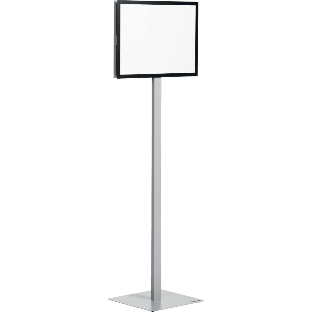 DURABLE Info Basic Floor Stand, Tabloid Size, Charcoal
