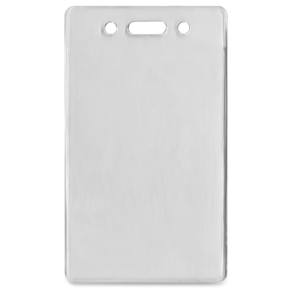 Advantus Proximity Badge Holder, Vertical, 4-1/2" x