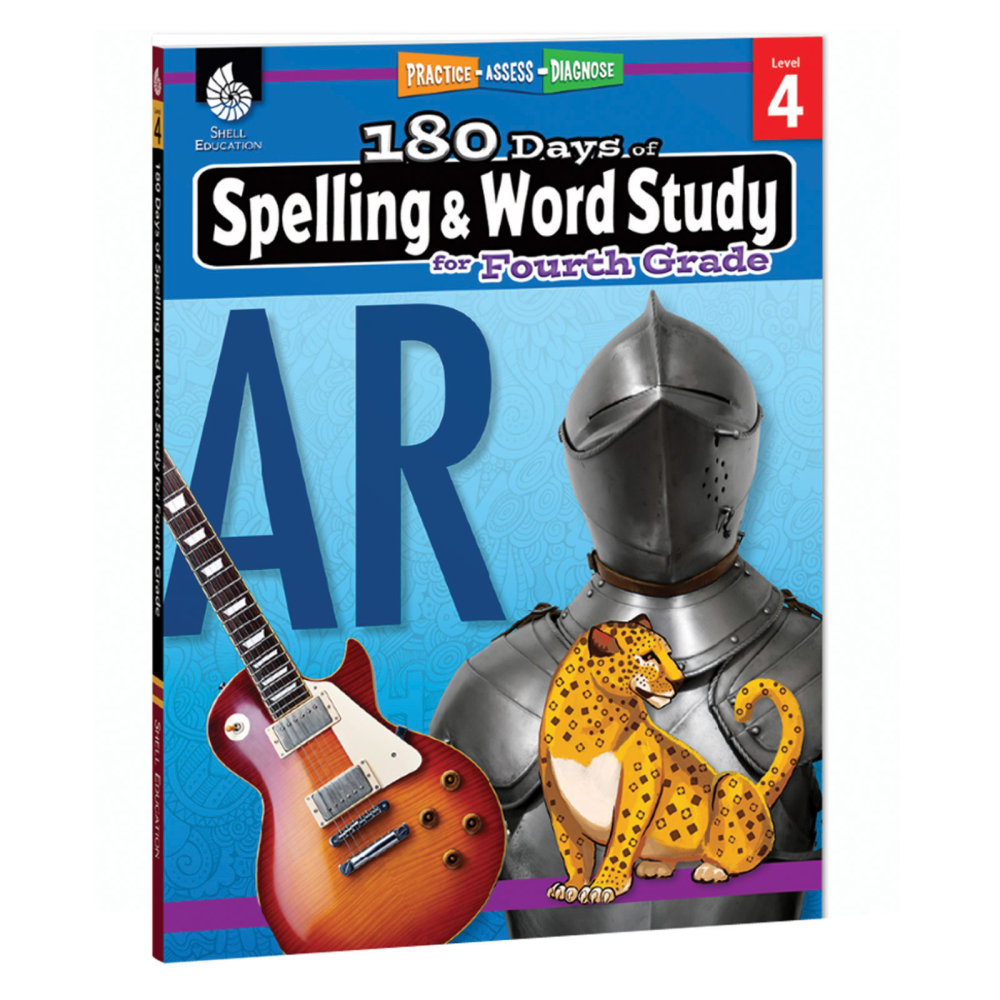Shell Education 180 Days Of Spelling And Word