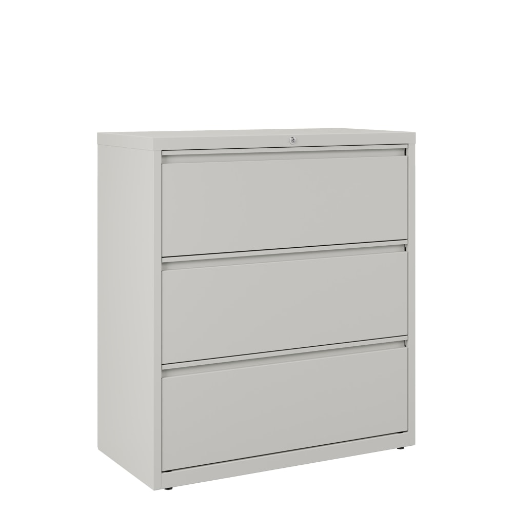 WorkPro® 36"W x 18-5/8"D Lateral 3-Drawer File Cabinet,
