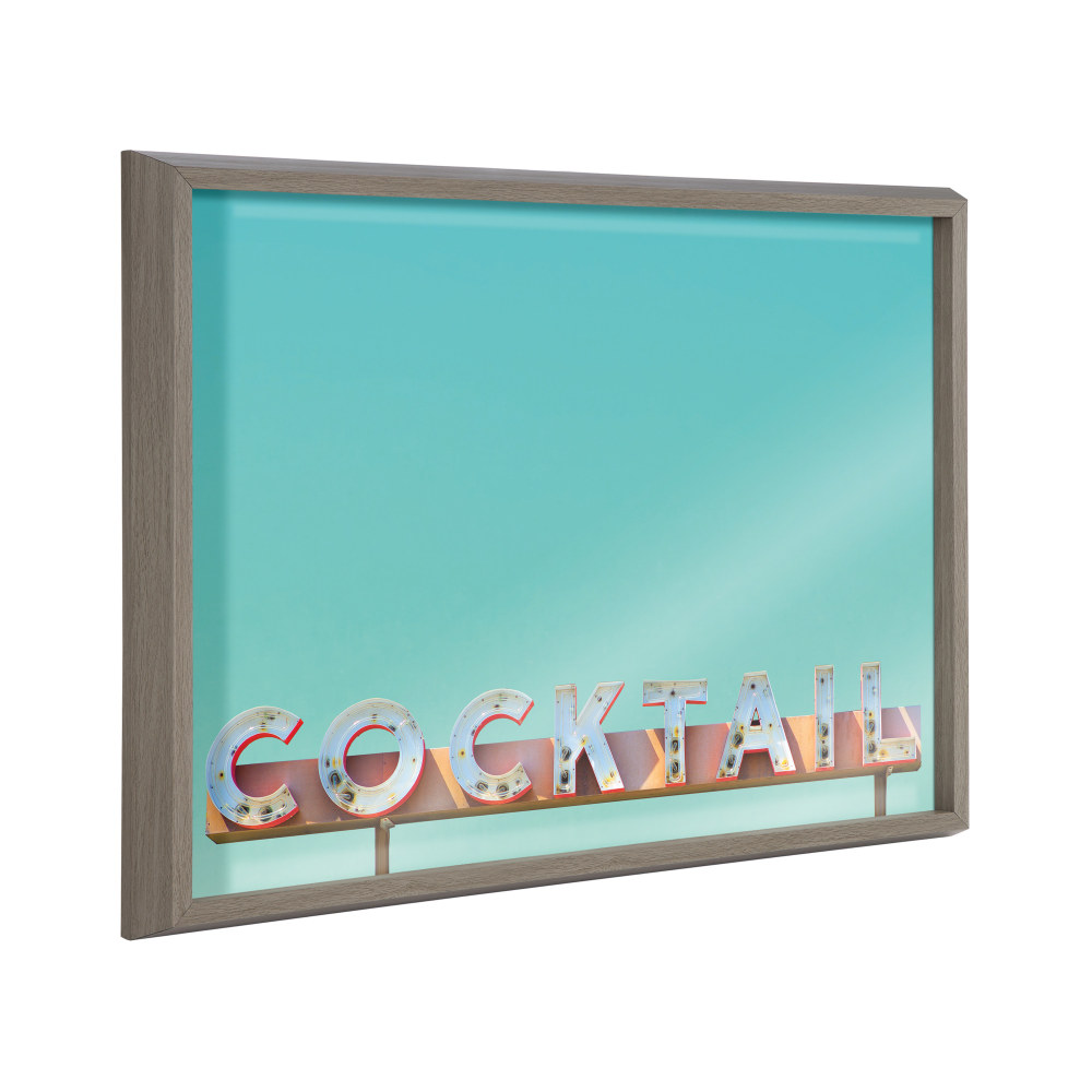 Kate and Laurel Blake Non-Magnetic Framed Dry-Erase Printed