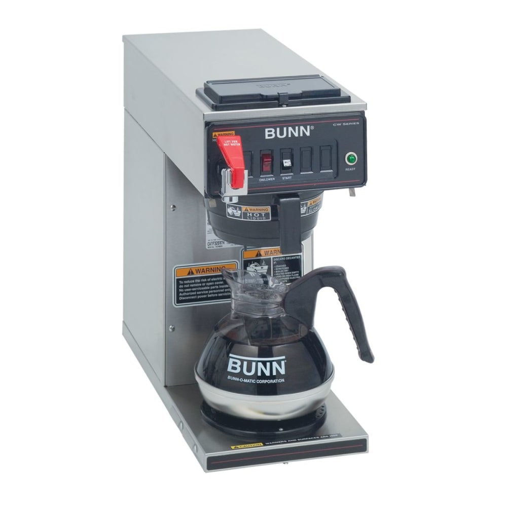BUNN CWTF 12-Cup Commercial Automatic Coffeemaker, Stainless