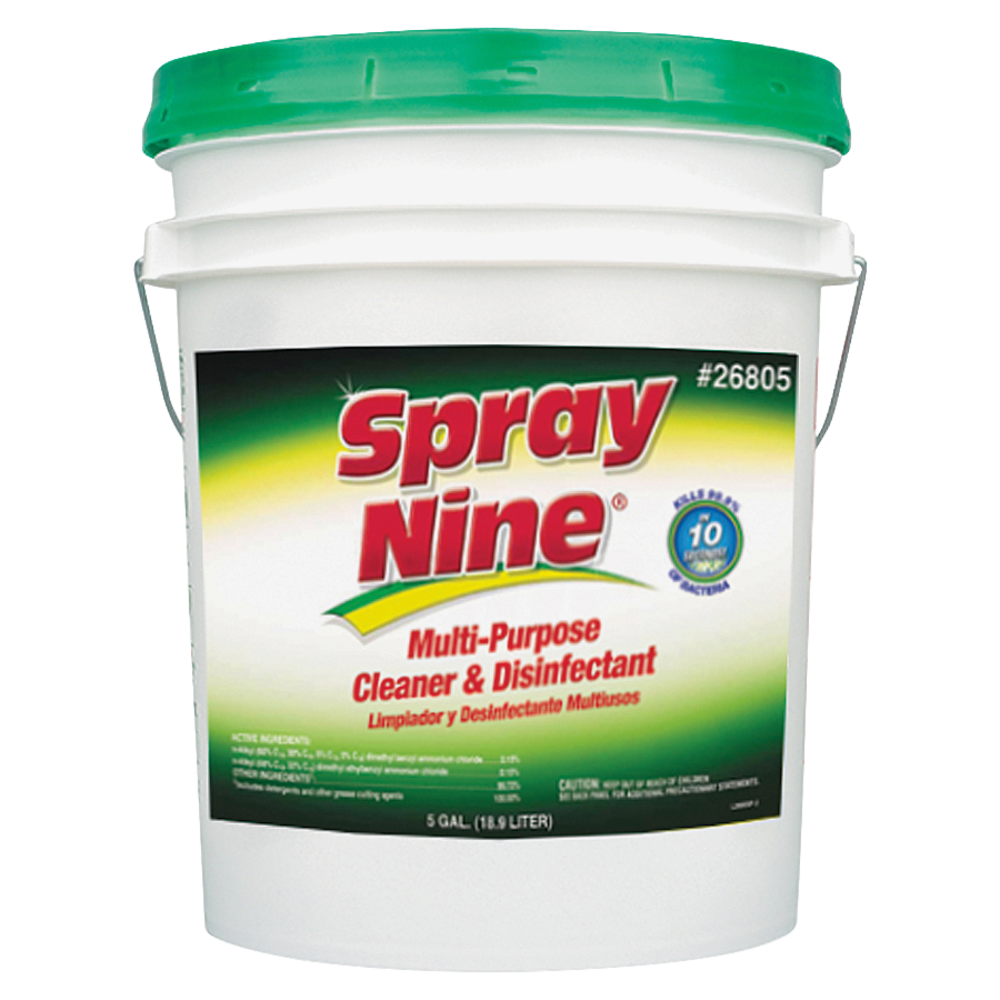 Spray Nine® Multipurpose Cleaner/Disinfectant, 5 Gallon Container
