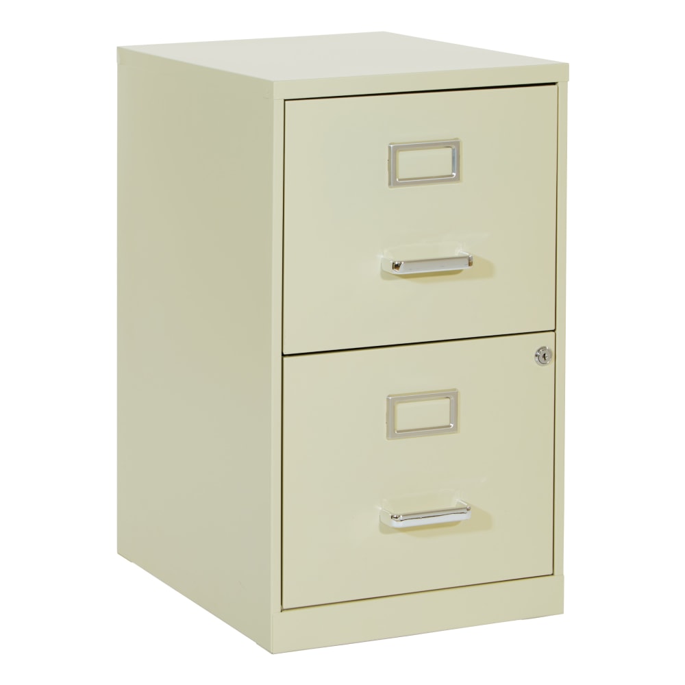 Office Star™ 20"D Vertical 2-Drawer Locking File Cabinet,
