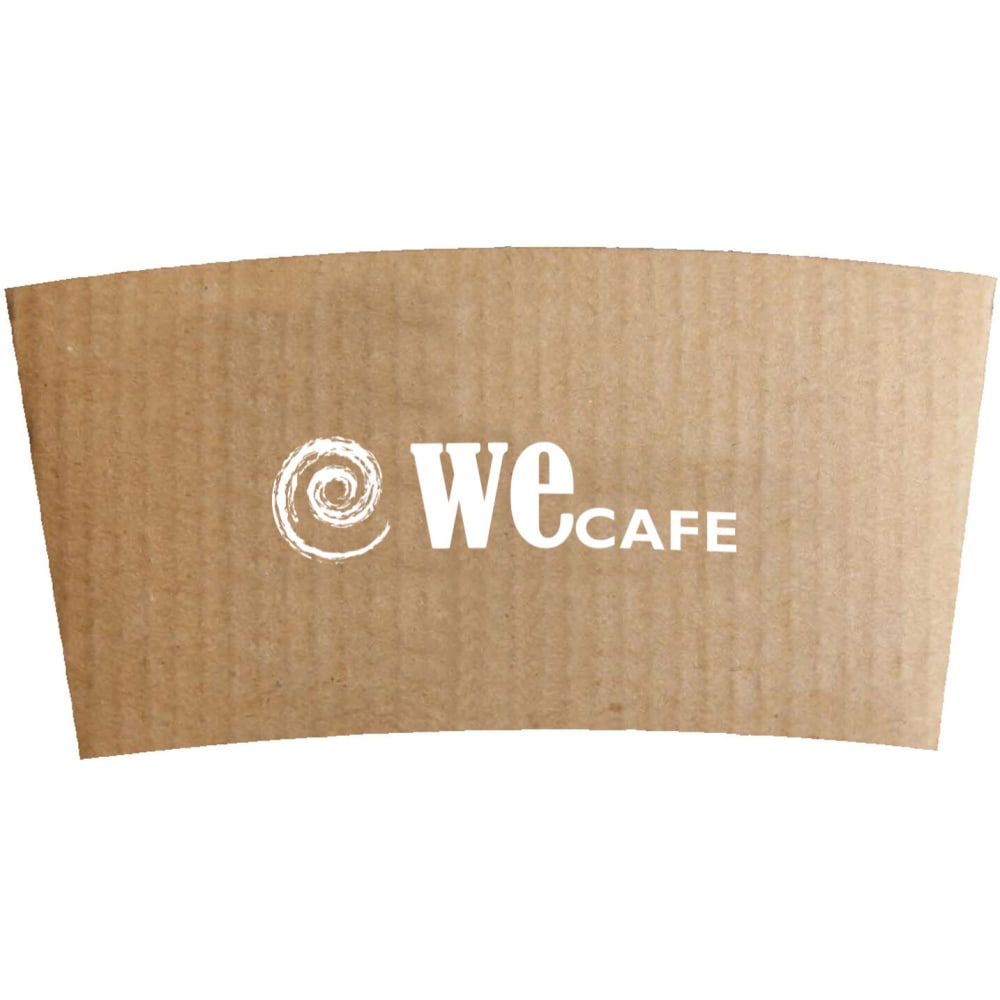 Custom Kraft Coffee Clutch Insulated Beverage Wrap, 2-3/4"
