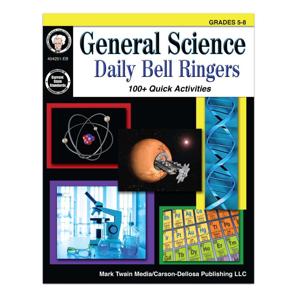 Mark Twain Media General Science: Daily Bell Ringers,