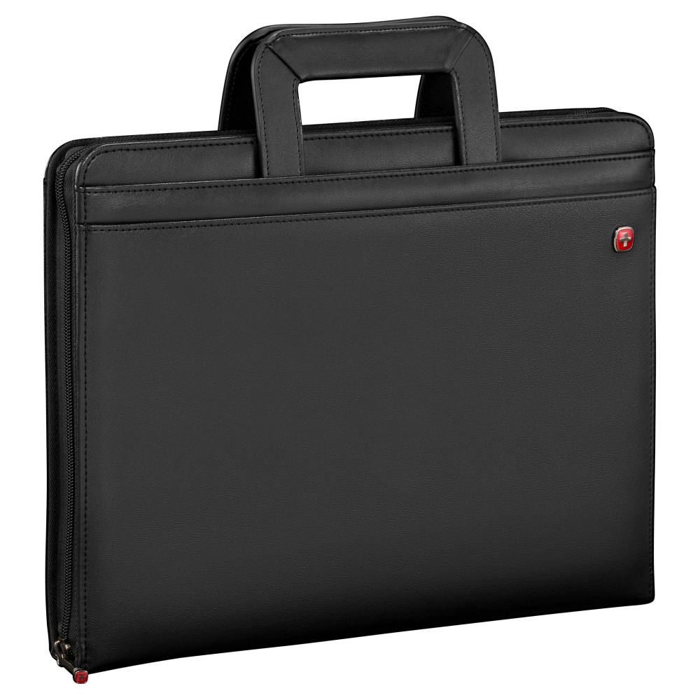 Wenger® Venture Zippered Presentation Padfolio, 13 13/16"H x