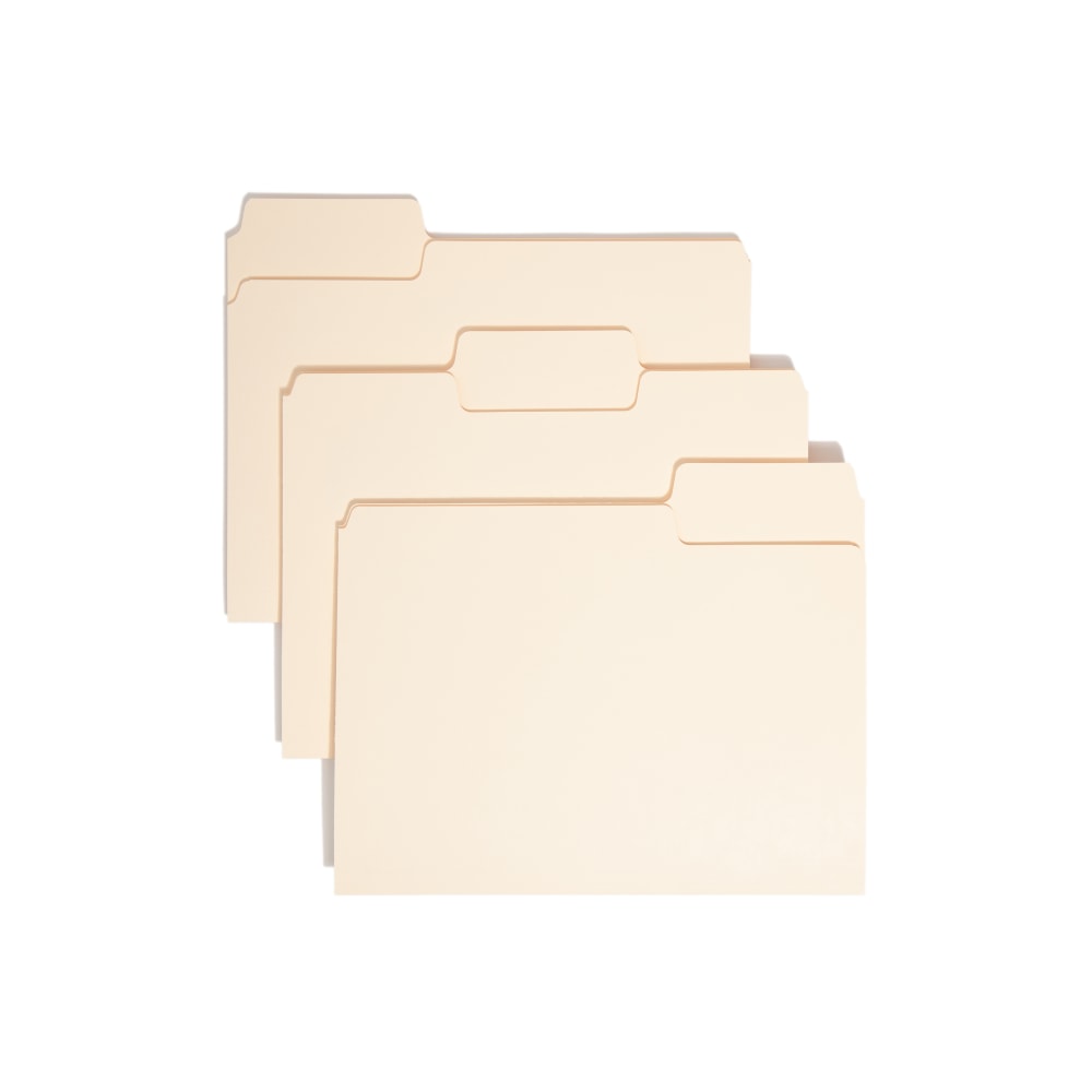Smead® SuperTab® Heavyweight File Folders, Letter Size, 1/3