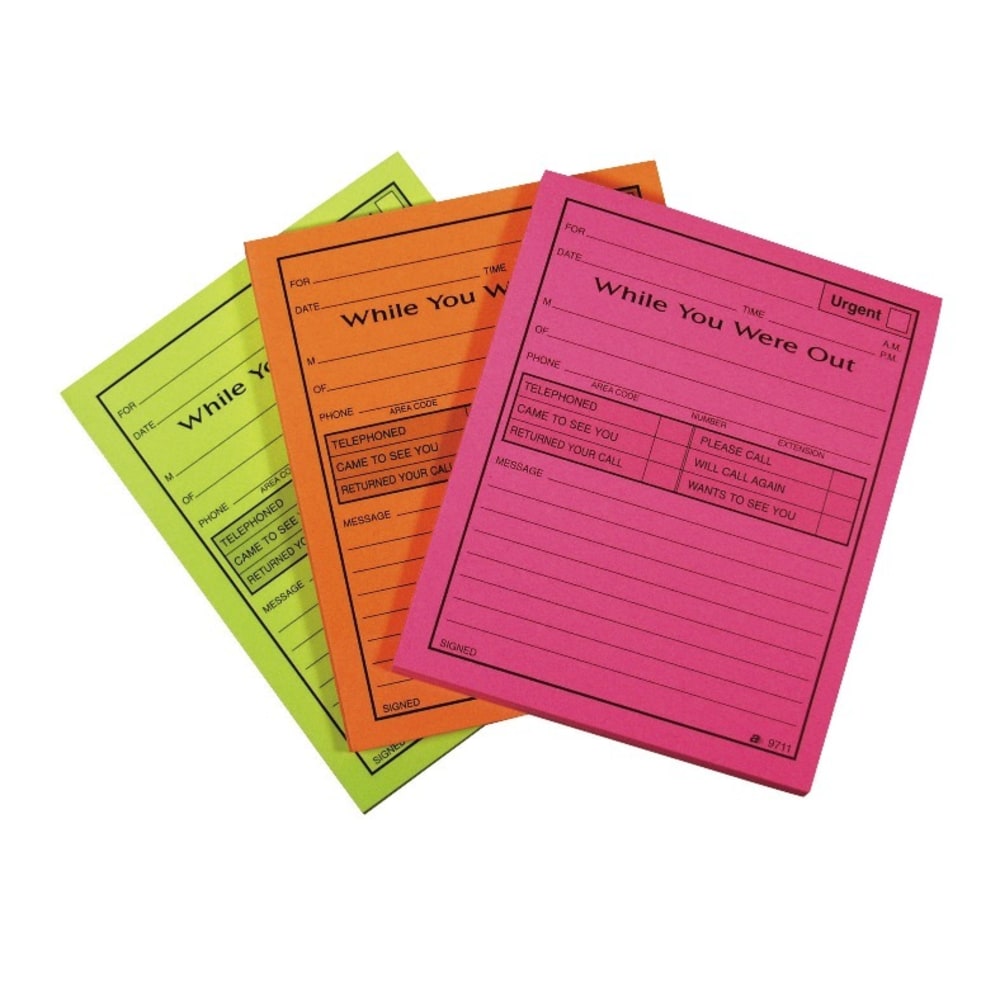 Adams® "While You Were Out" Message Pads, 4