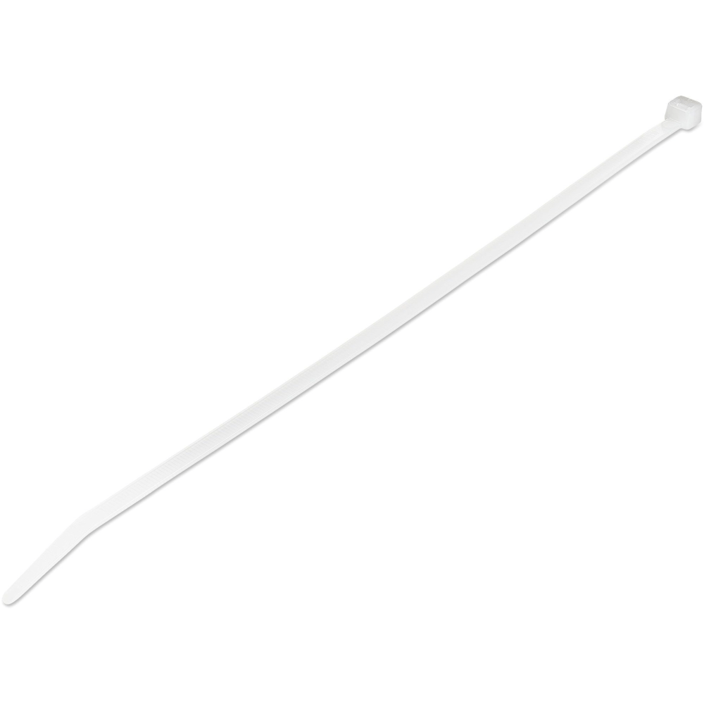 StarTech.com 100 Pack 10" Cable Ties - White