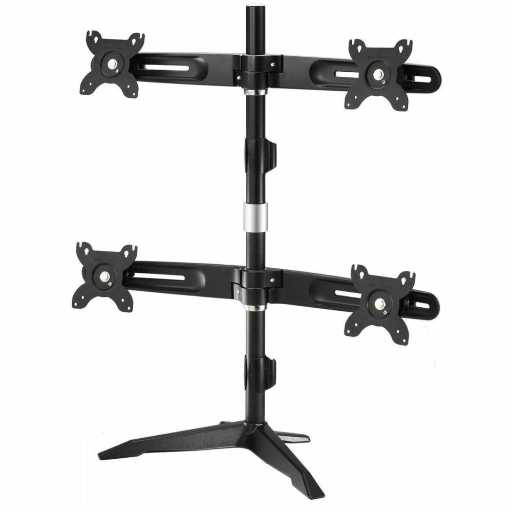 Amer Mounts Quad Monitor Stand Mount (2 over