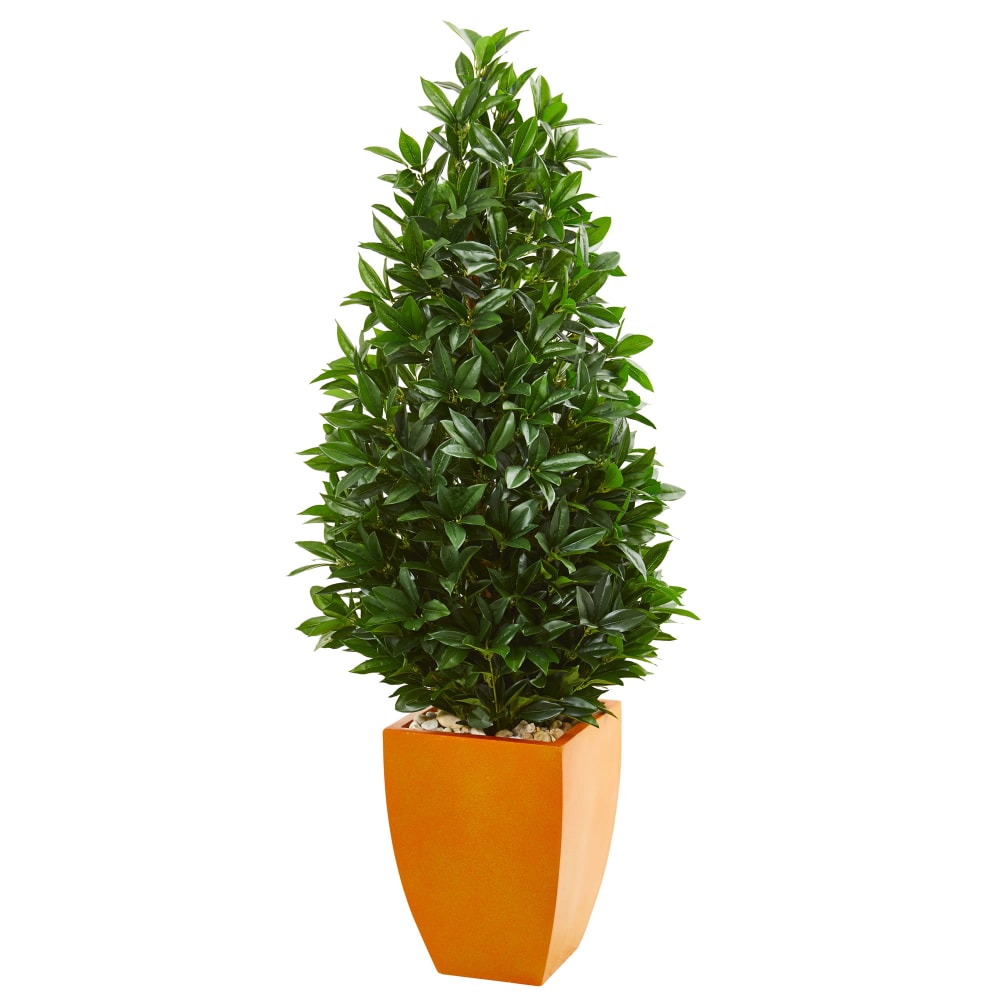 Nearly Natural Bay Leaf 57" UV-Resistant Artificial Topiary