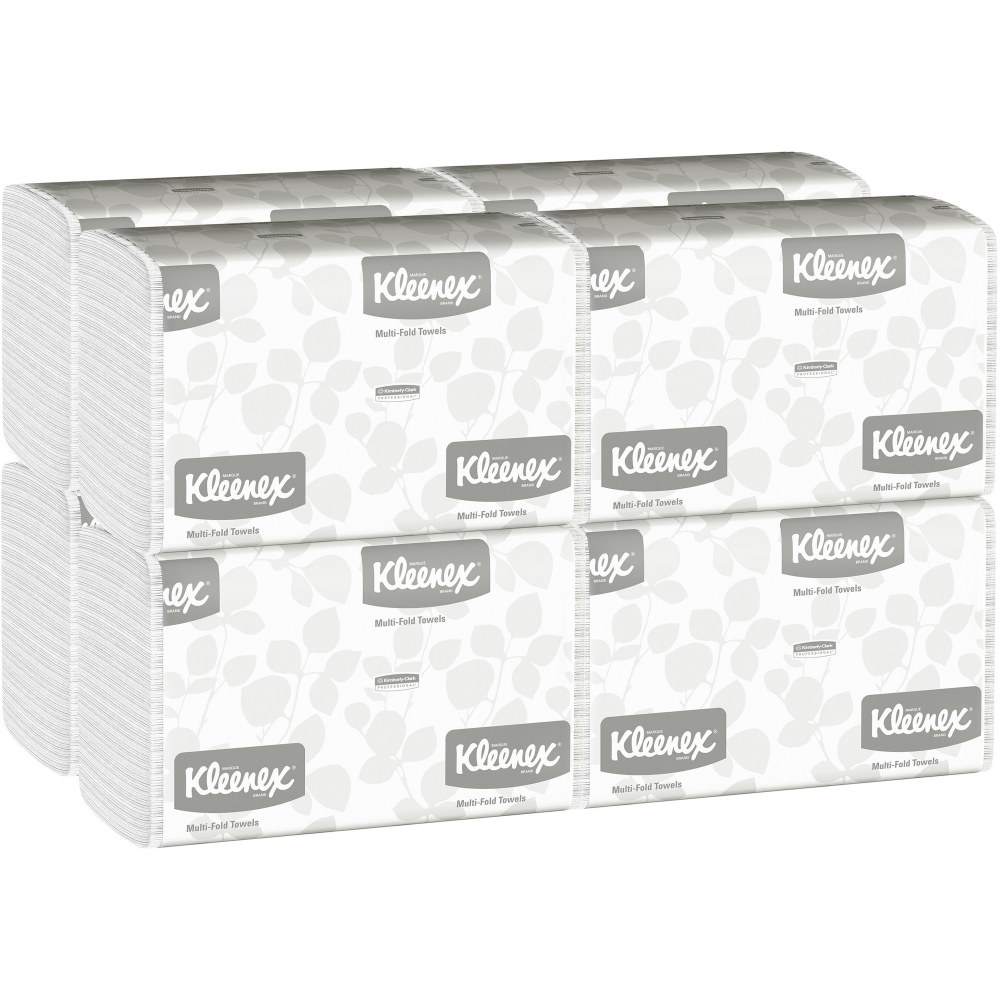 Kleenex® Multi-Fold 1-Ply Paper Towels, 150 Sheets per