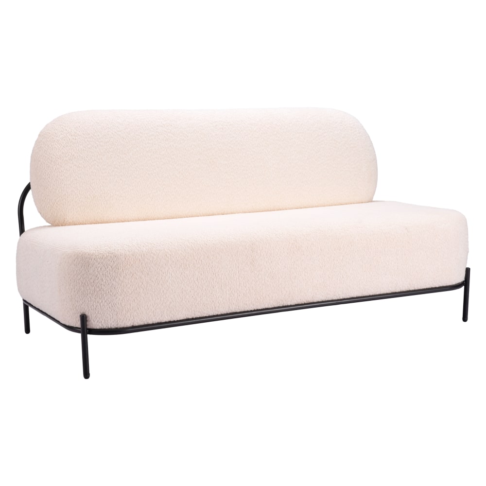 Zuo Arendal Polyester Sofa, 30-3/4”H x 24-7/16”W x