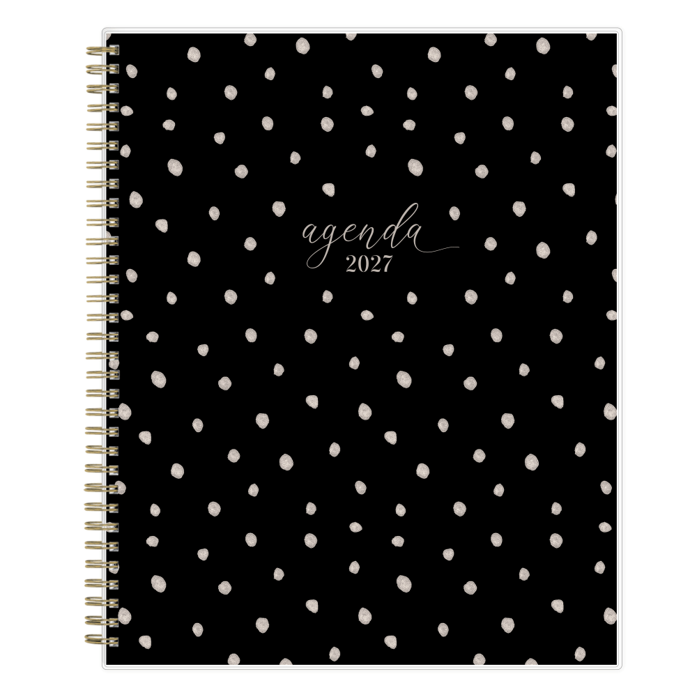 2027 Blue Sky Darcy Black Clear Weekly/Monthly Planning