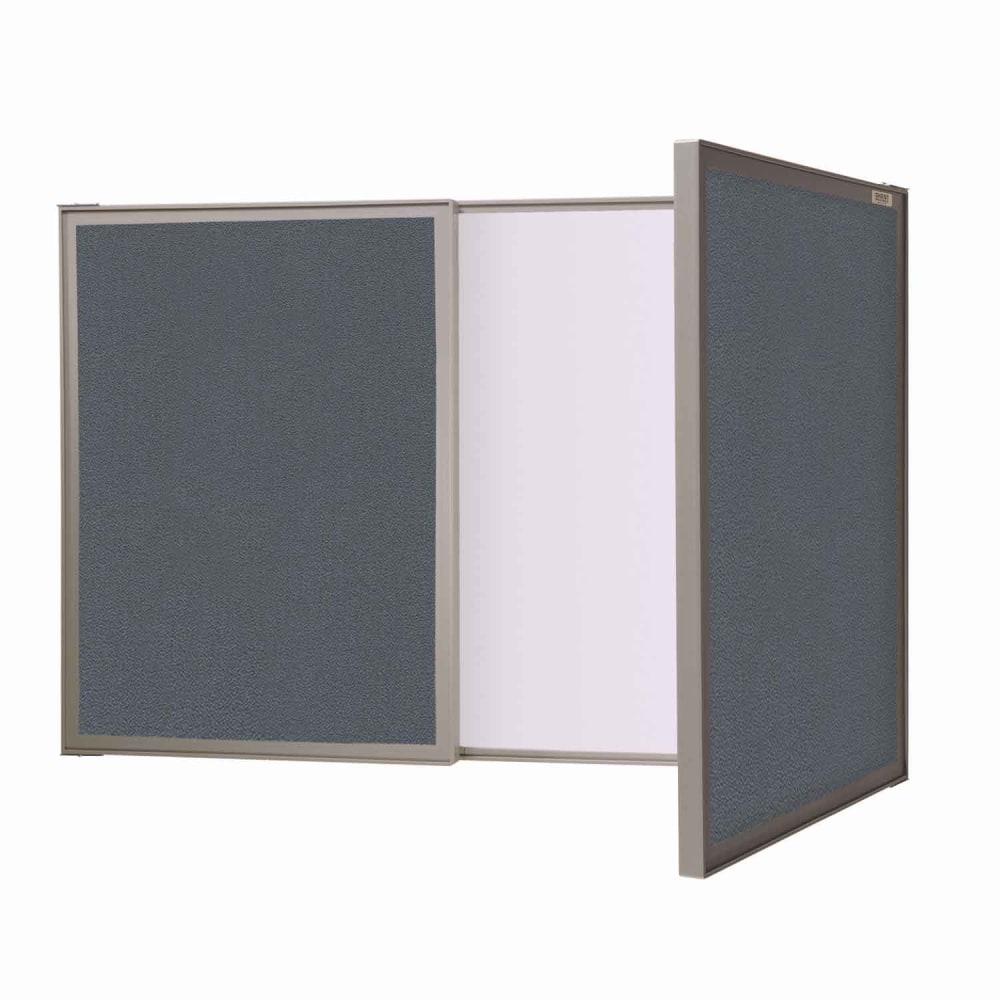 Ghent VisuALL PC Fabric Non-Magnetic Bulletin Board, 24"