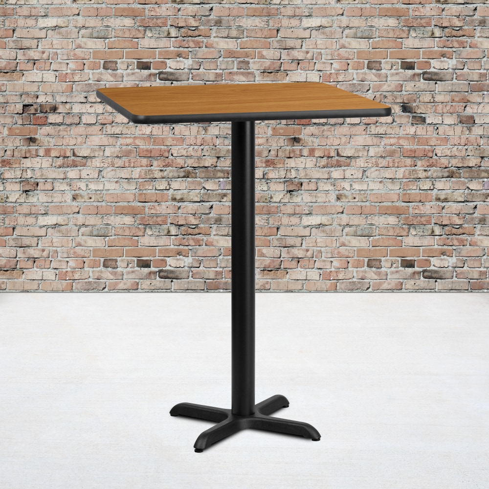 Flash Furniture Laminate Square Table Top With Bar-Height