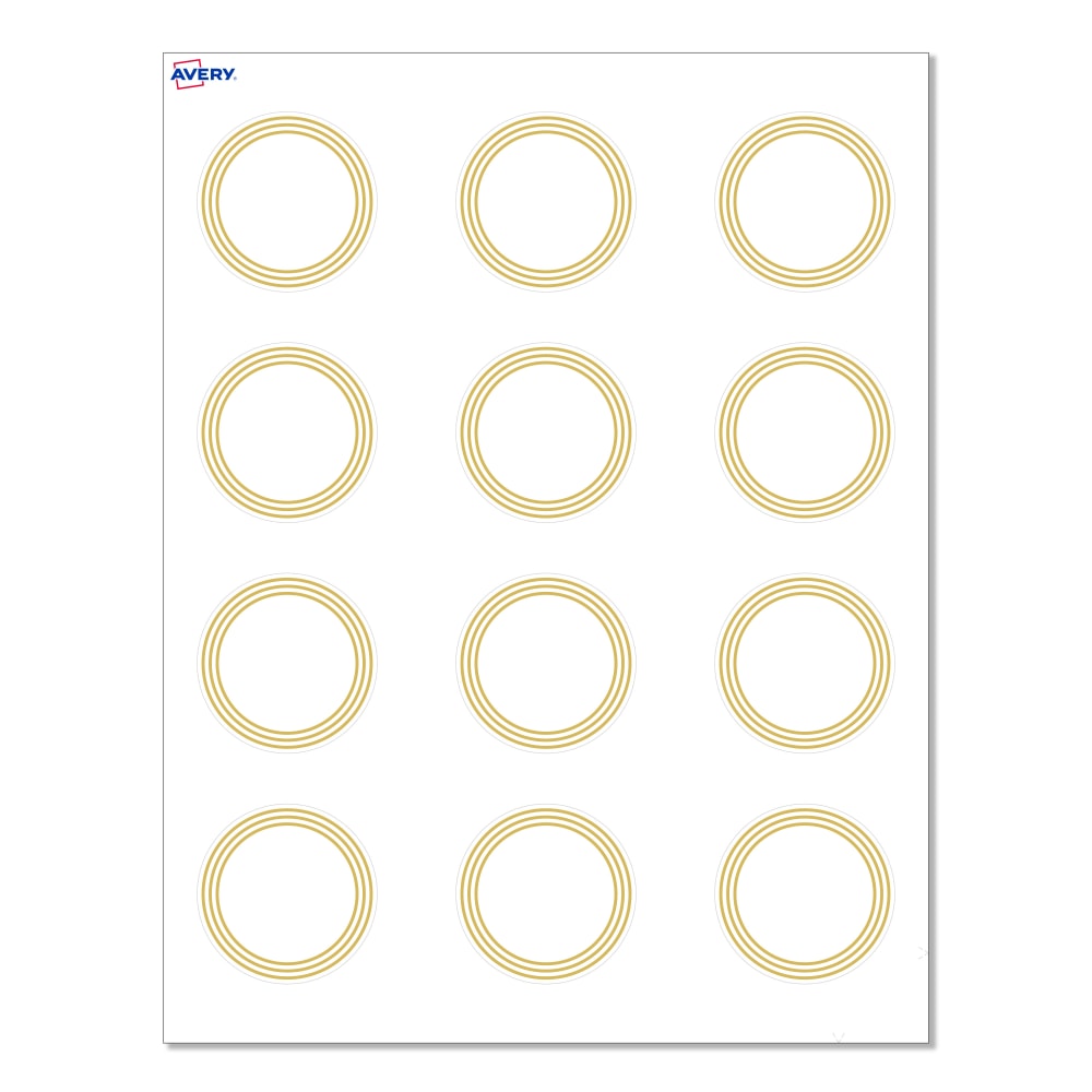 Avery® Print-To-The-Edge Cards With Sure Feed®, S00-D19-PRMWC10,