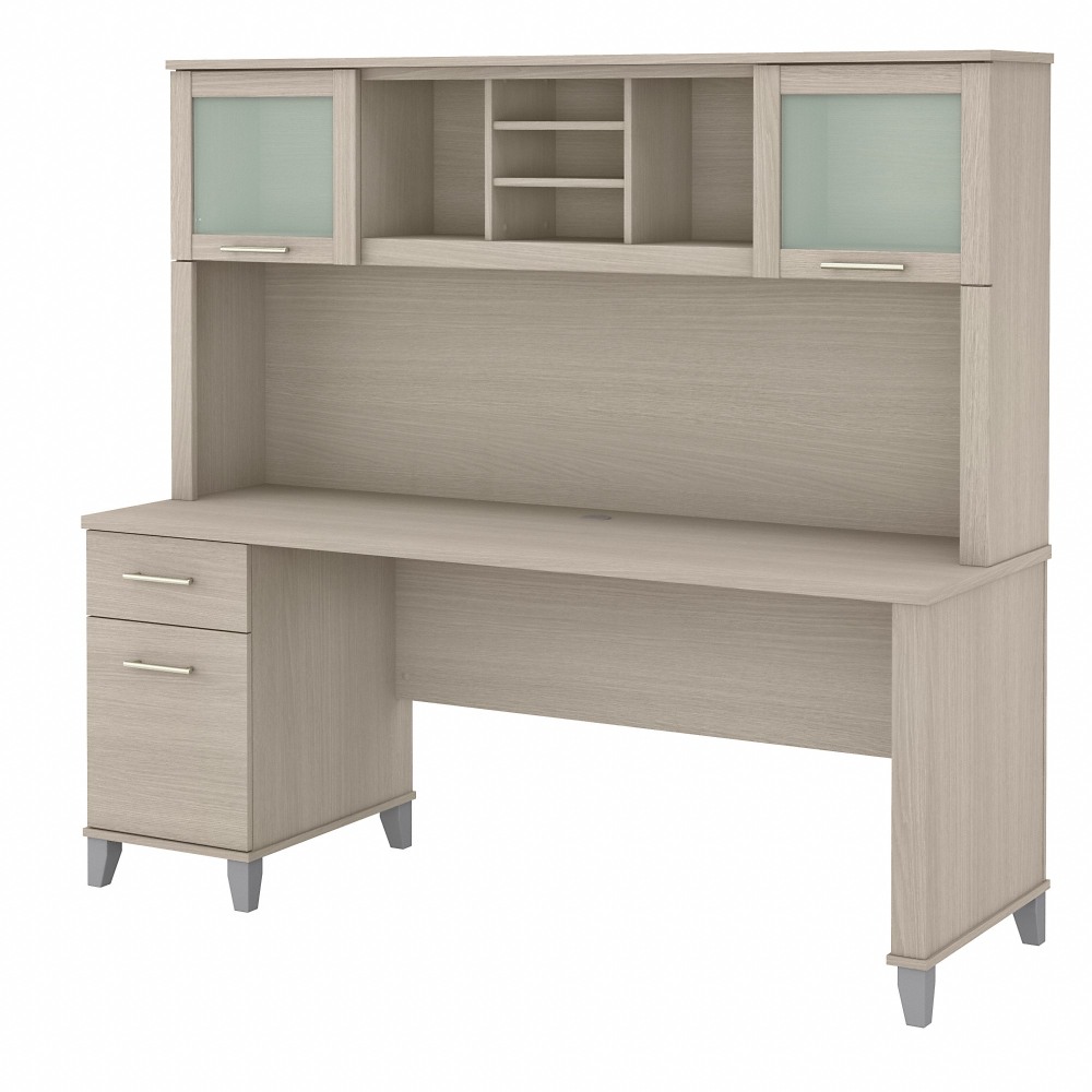 Bush® Furniture Somerset 72"W Office Desk With Hutch,