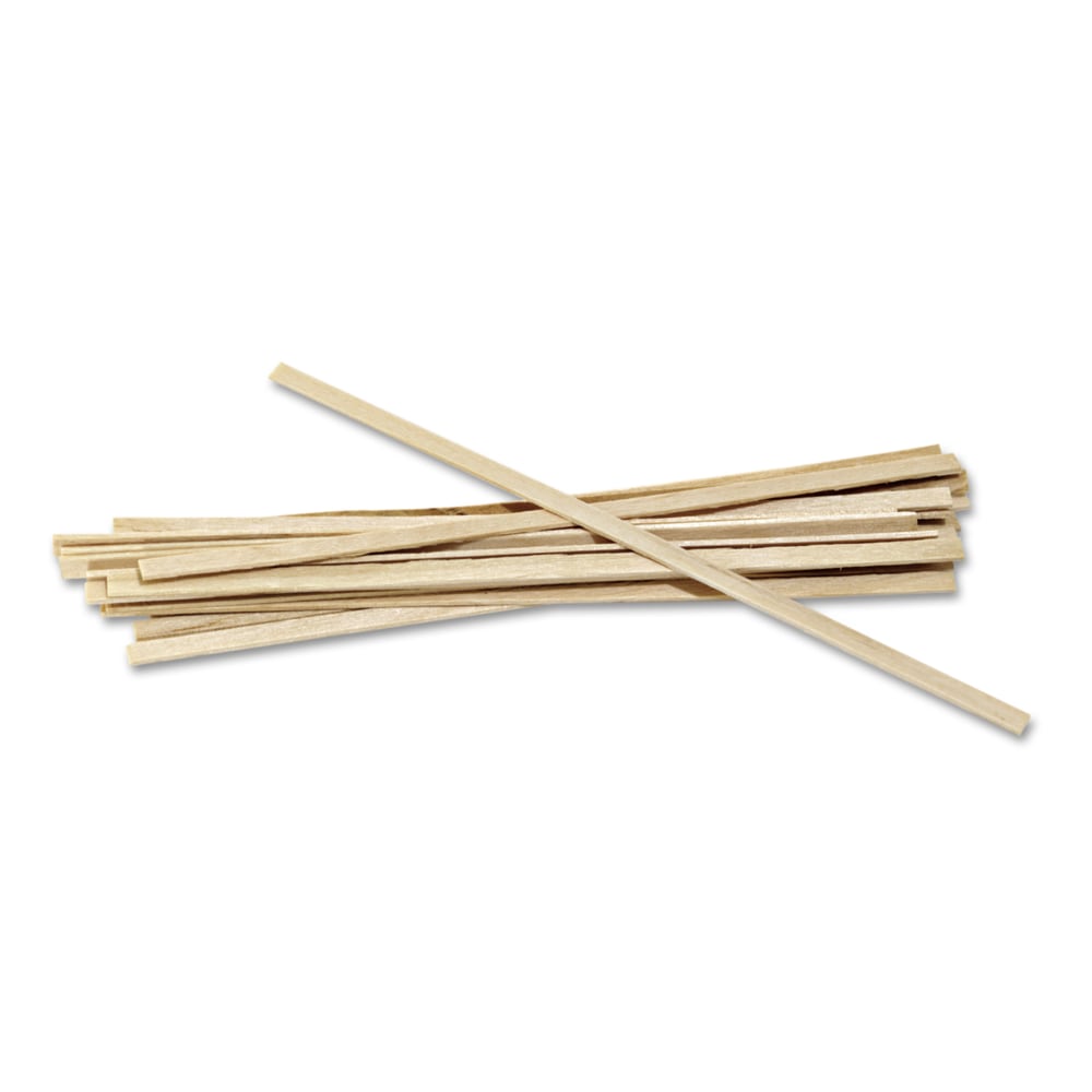 Royal Paper Wood Coffee Stir Sticks, 5-1/2", Carton