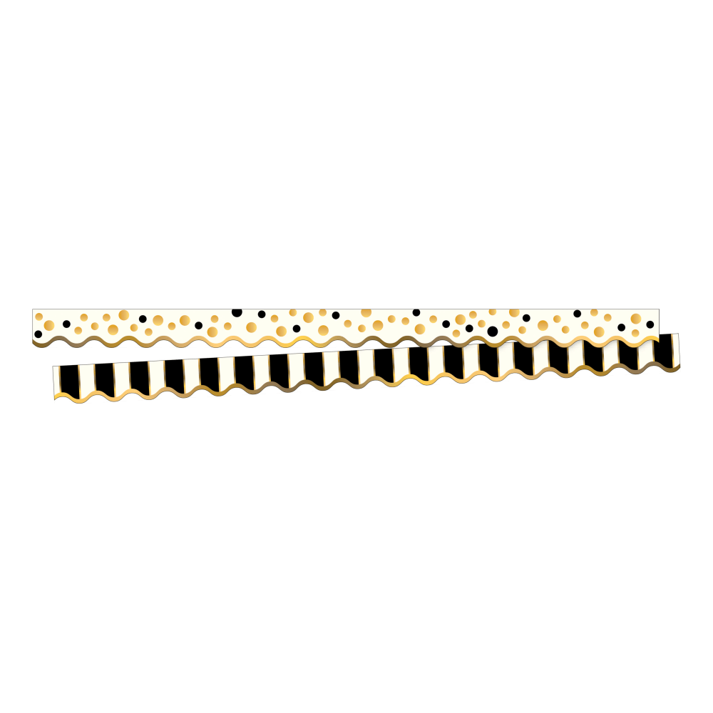 Barker Creek Scalloped-Edge Border Strips, 2 1/4" x