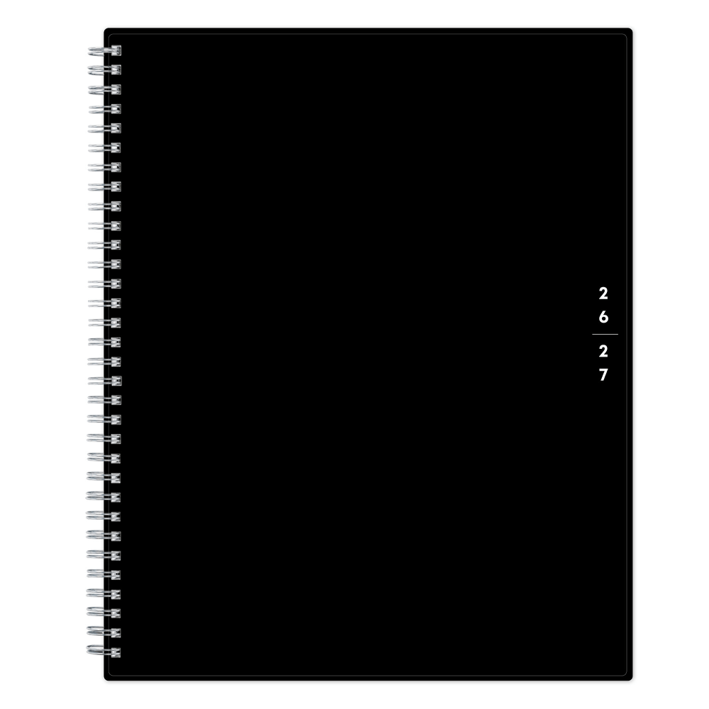 Teacher Lesson Planner BS Solid Black PP 8.5x11