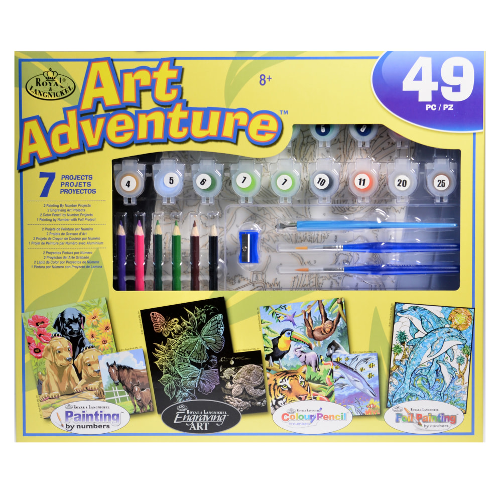 Royal & Langnickel Art Adventure Super Value Set,