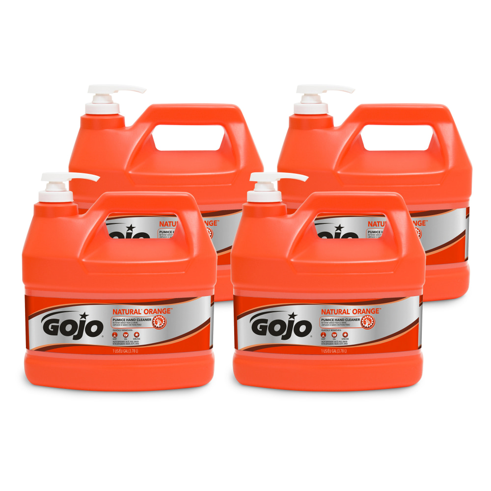 GOJO® Natural Orange Pumice Heavy-Duty Lotion Hand Soap
