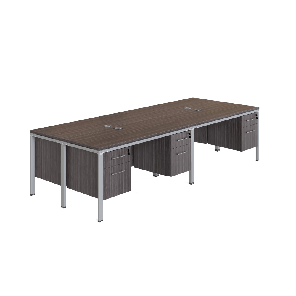 Boss Office Products Simple Systems Workstation Quad Desks