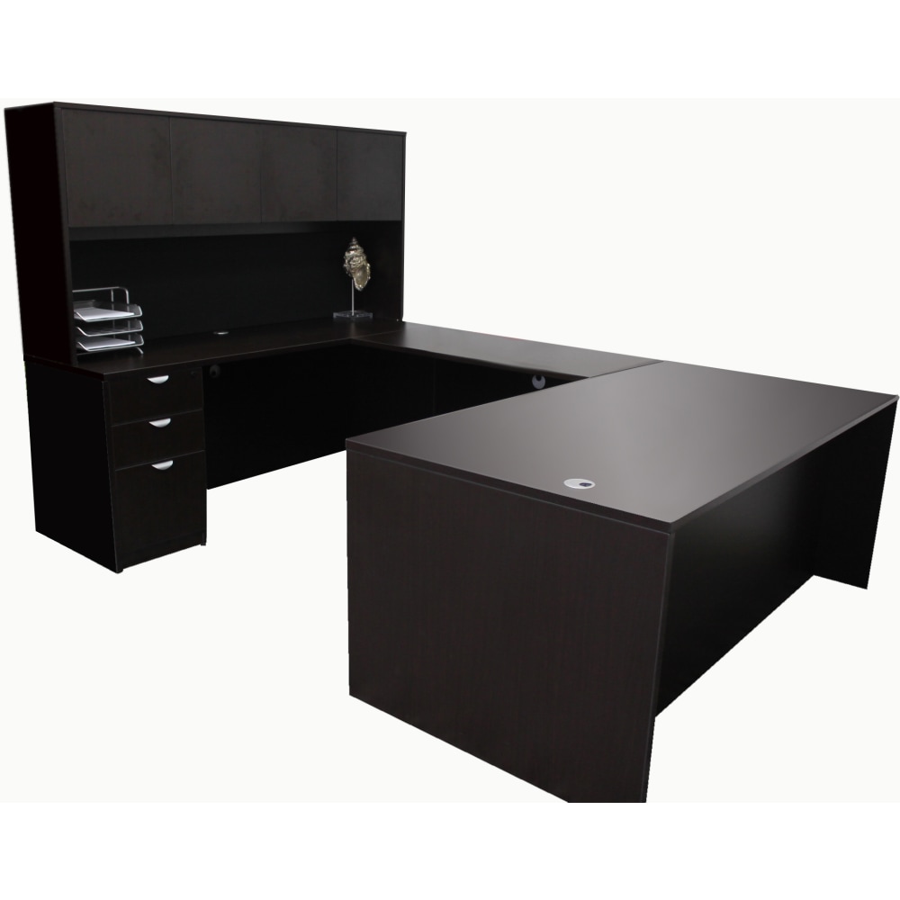Boss Office Products Holland Series Executive U-Shape Desk