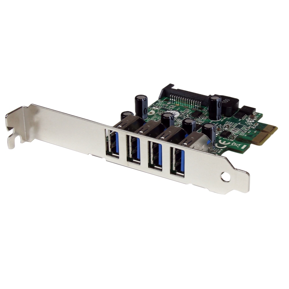 StarTech.com 4 Port PCI Express PCIe SuperSpeed USB