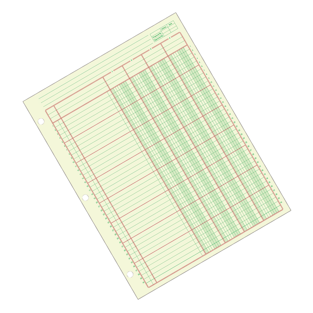 Adams® Analysis Pad, 8 1/2" x 11", 100