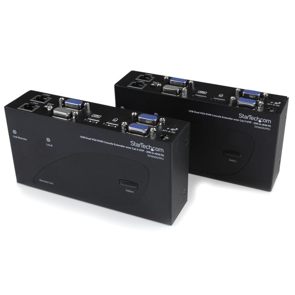 StarTech.com USB Dual VGA over Cat5 KVM Console