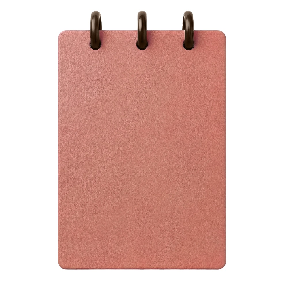 TUL® Mini Steno Discbound Notebook With Soft-Touch Cover,