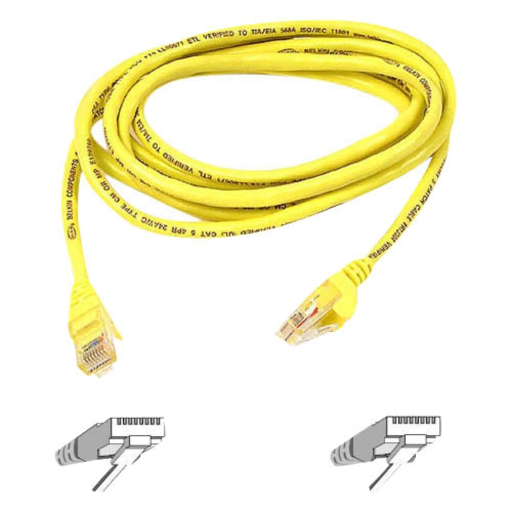 Belkin Patch Cord - RJ-45 Male - RJ-45