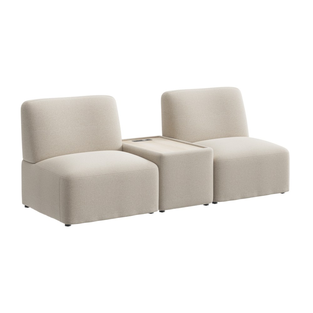 Bush Business Furniture Assemble Modular 2 Seater Sectional