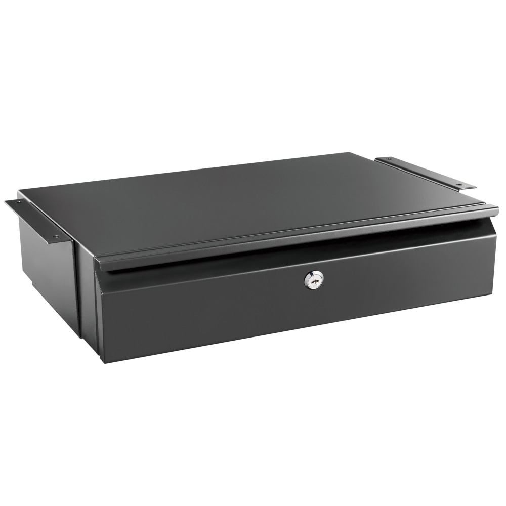 Mount-It! Under Desk Drawer With Lock, 20.2”W x