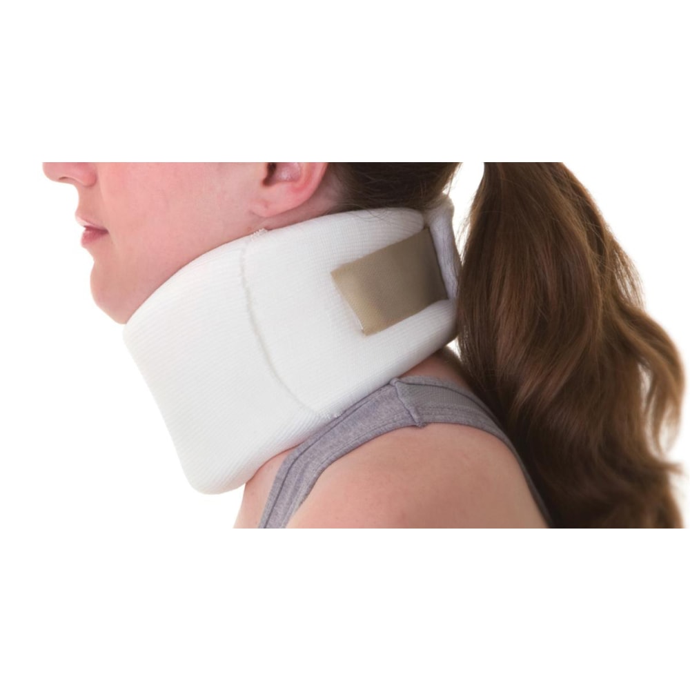 Medline Serpentine Firm Foam Cervical Collar, X-Large, 4"