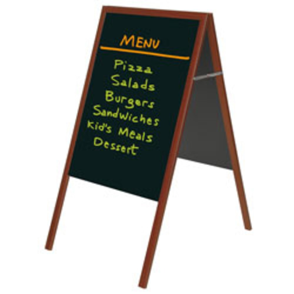 MasterVision® Black Wet Erase Display Melamine Dry-Erase