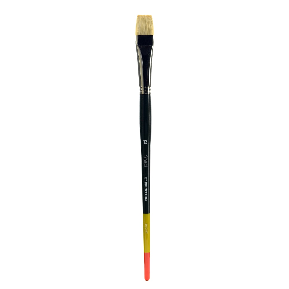 Princeton Snap Paint Brush, Size 12, Bright, Bristle,