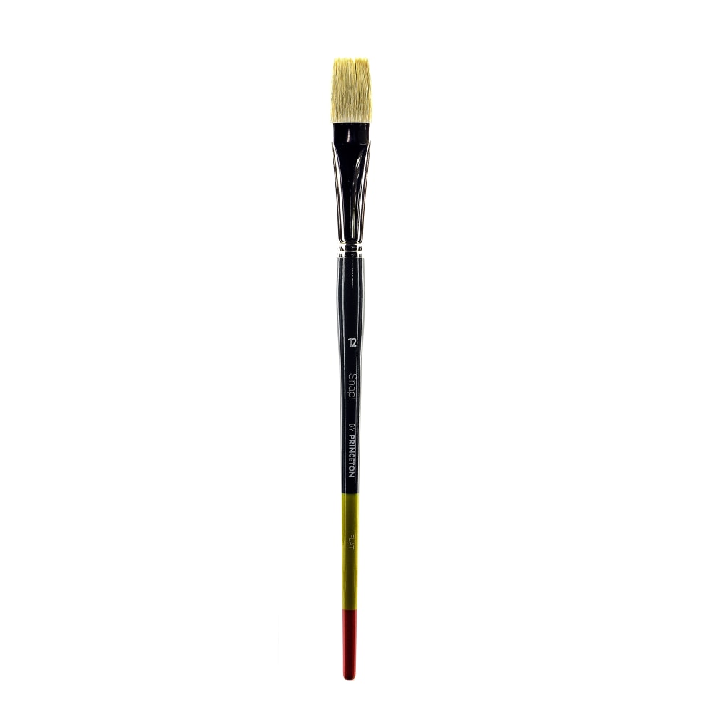 Princeton Snap Paint Brush, Size 12, Flat, Bristle,