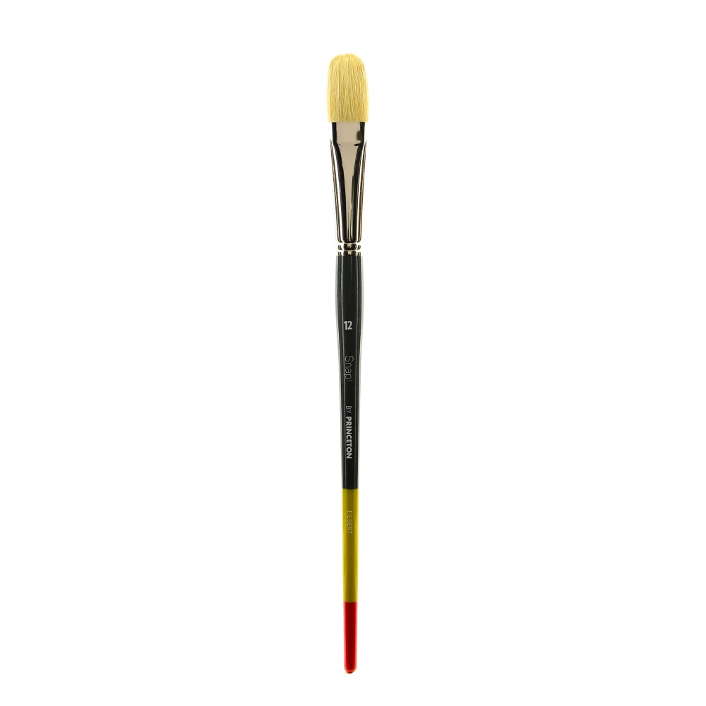 Princeton Snap Paint Brush, Size 12, Filbert, Bristle,