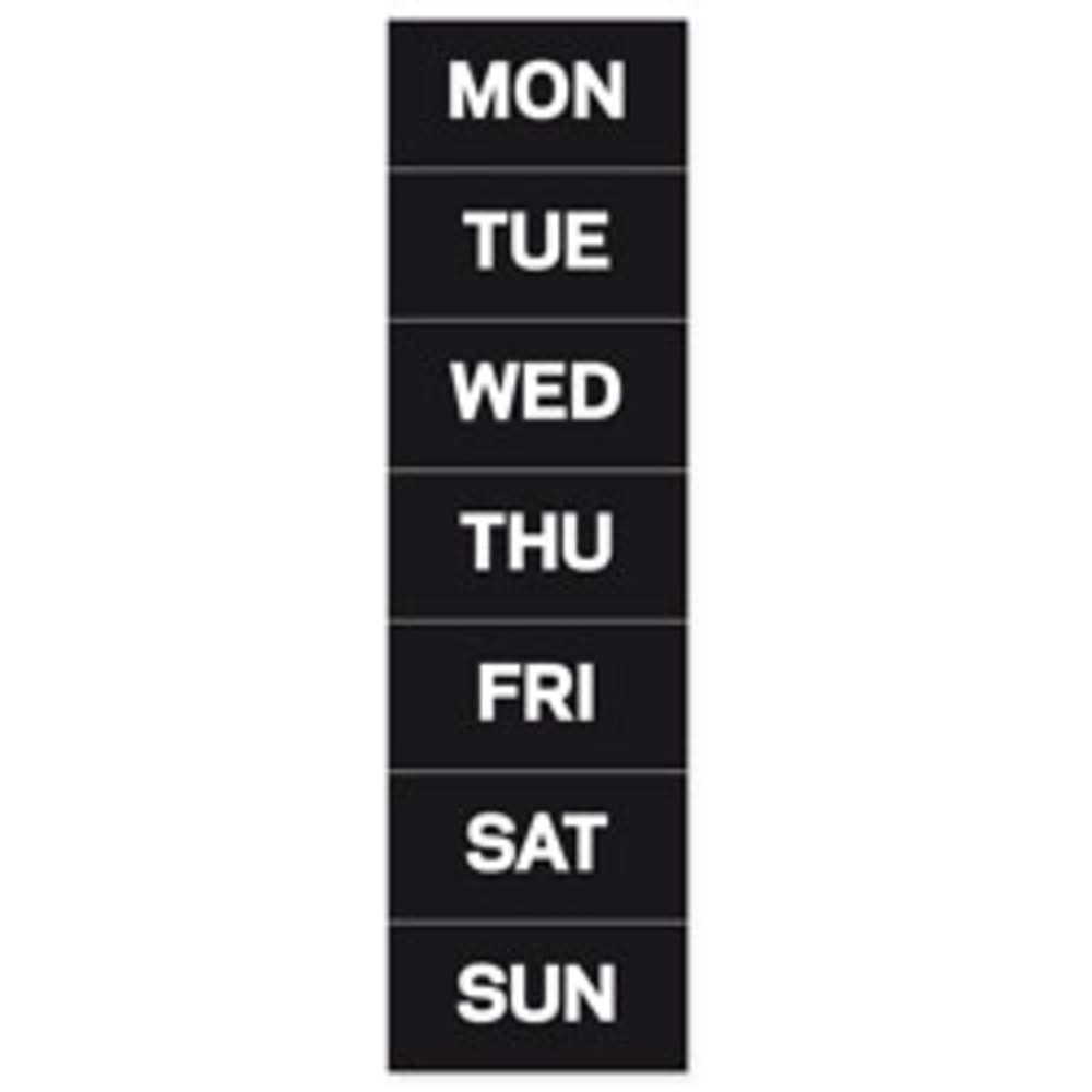 MasterVision? Magnetic Days Of The Week, 1" x