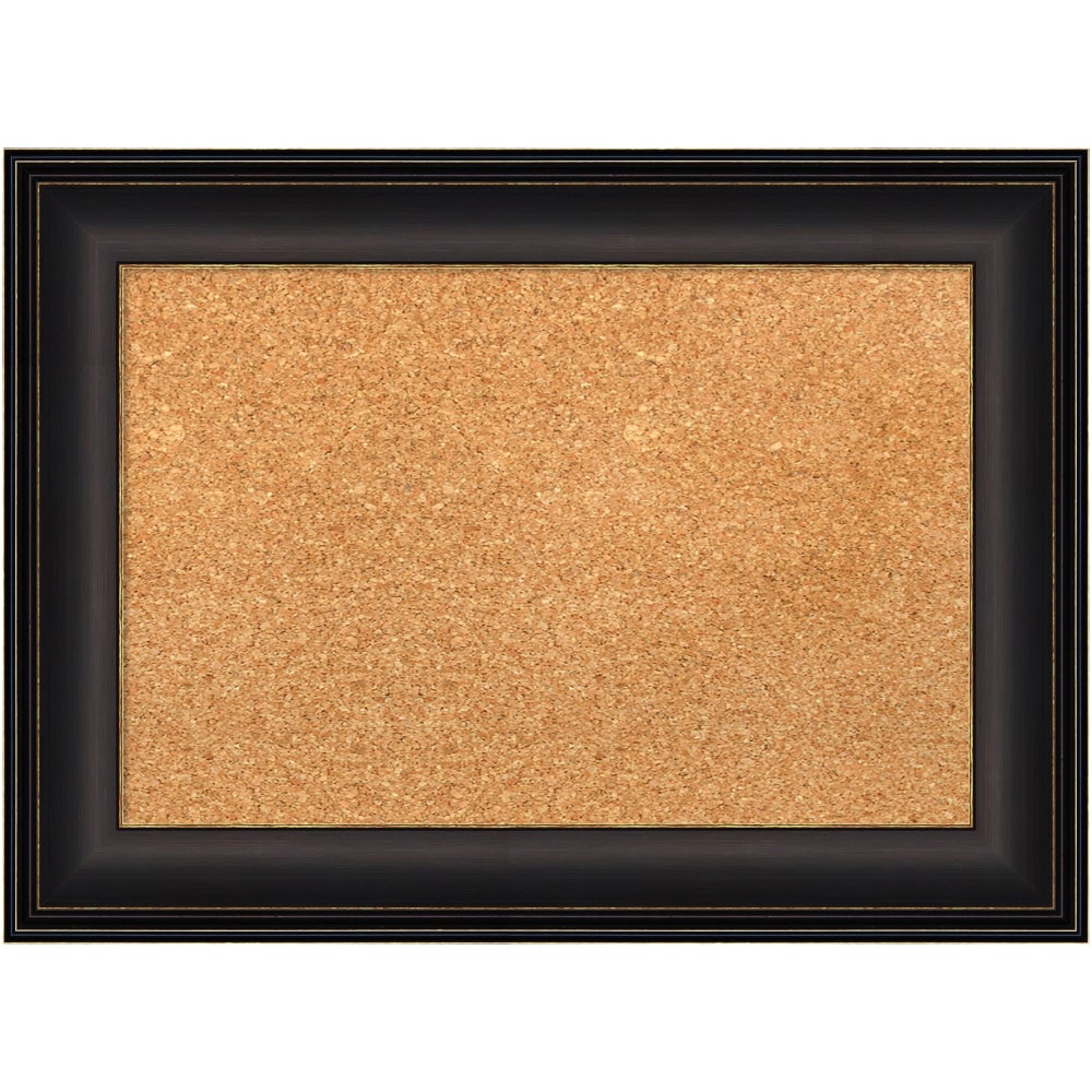 Amanti Art Cork Bulletin Board, 23" x 17",