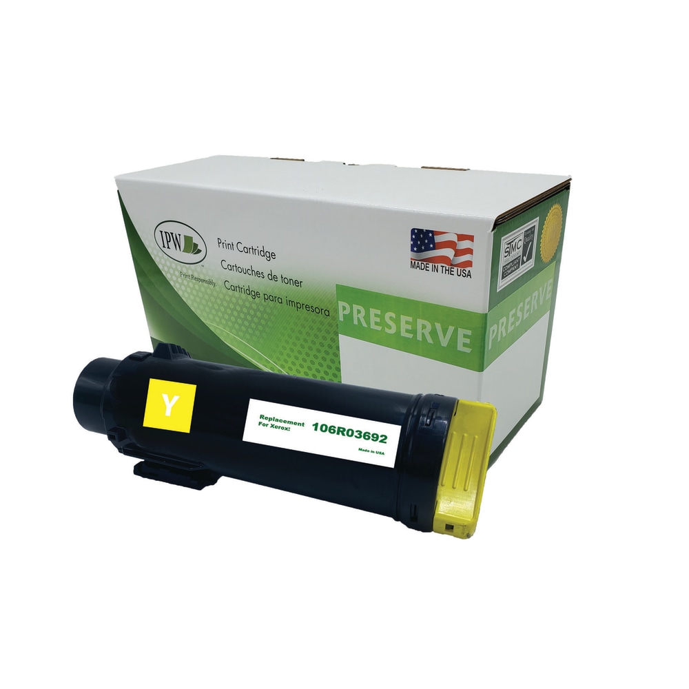 IPW Preserve Remanufactured Yellow Extra-High Yield Toner