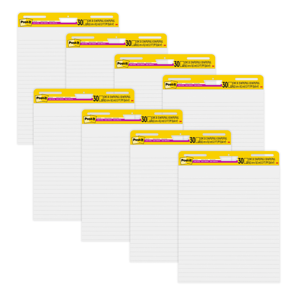 Post-it® Super Sticky Easel Pads, 25" x 30",